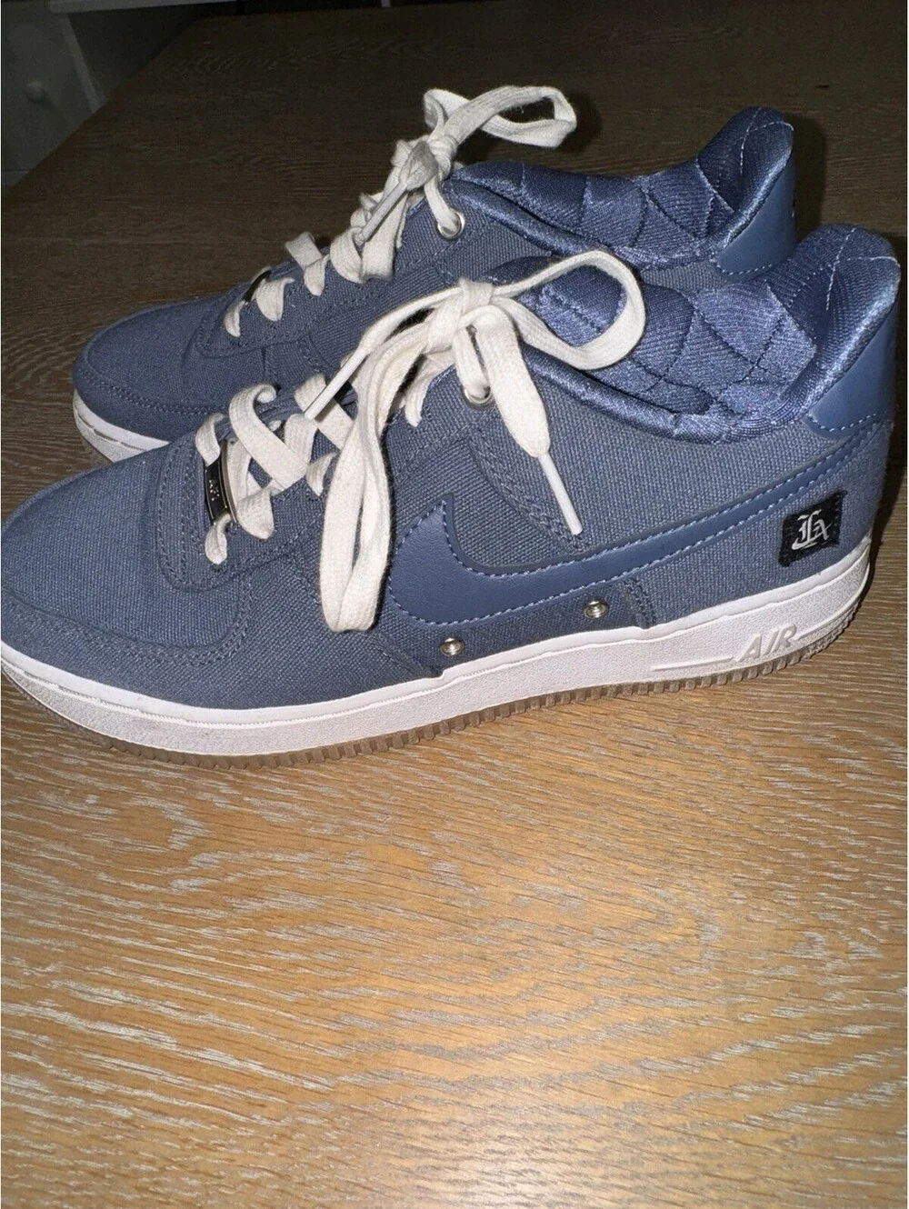 Nike Air Force 1 Low PRM West Coast Los Angeles Diffused Blue Sz 6.5Y Youth